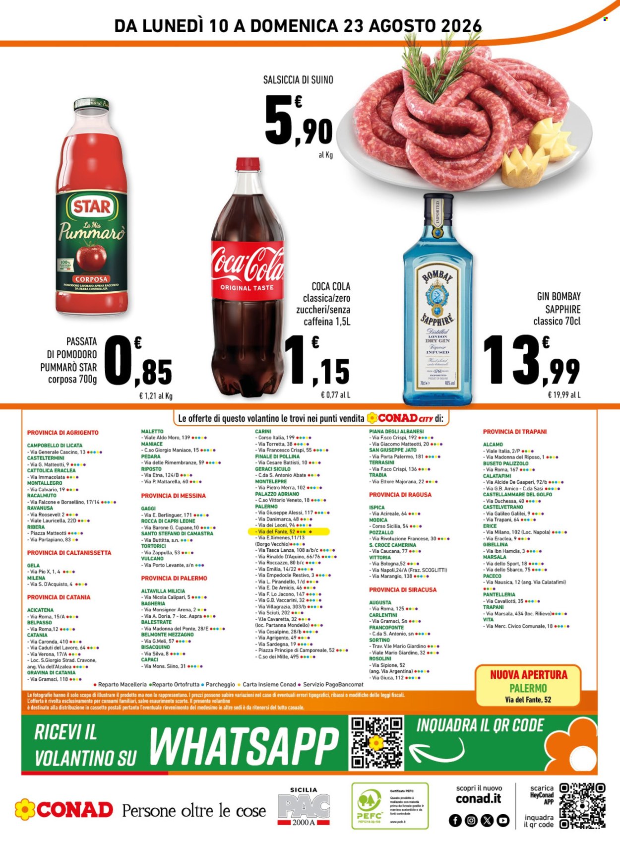 Volantino Conad - 10/8/2026 - 23/8/2026. Pagina 16