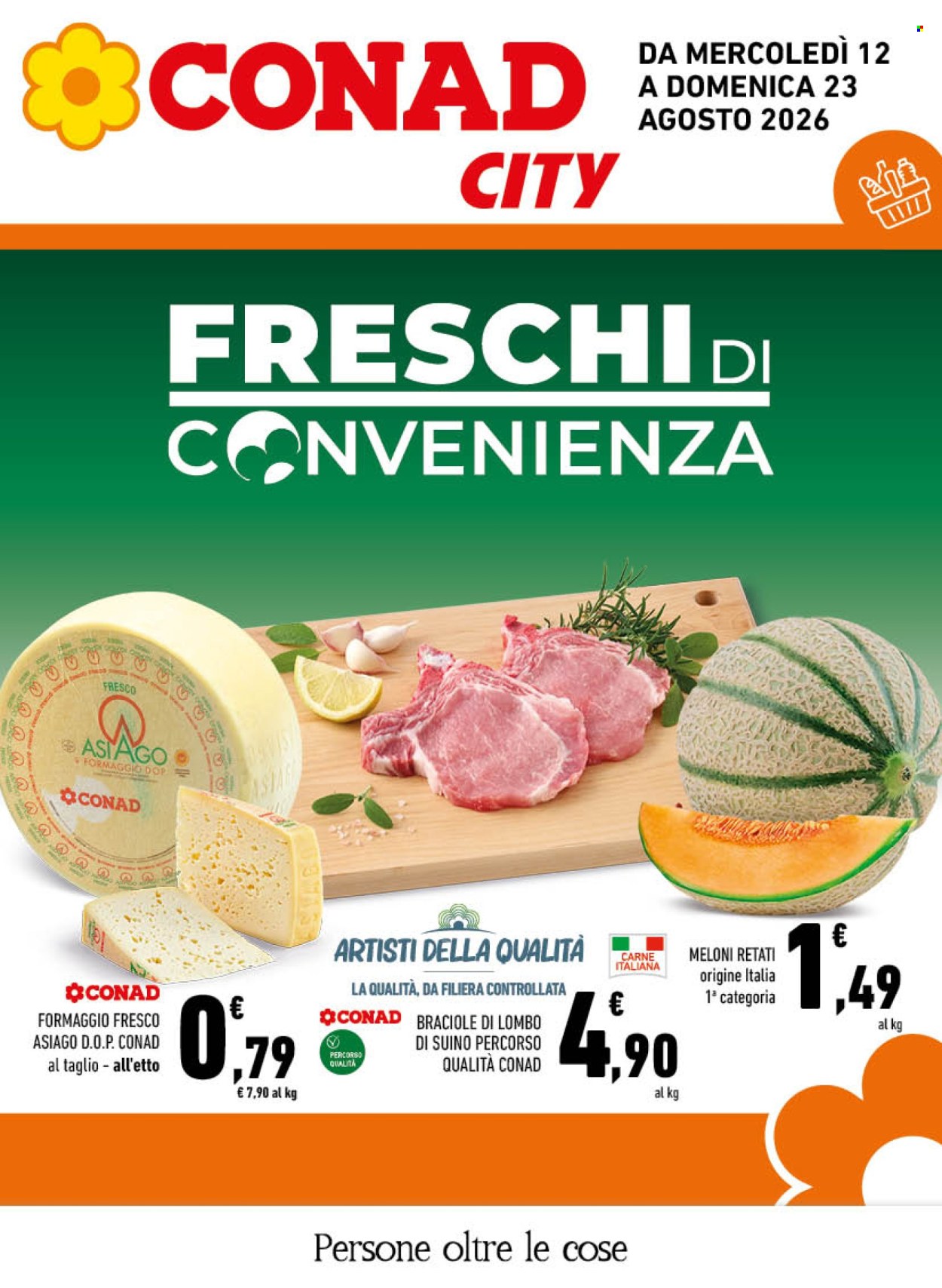 Volantino Conad - 12/8/2026 - 23/8/2026. Pagina 1