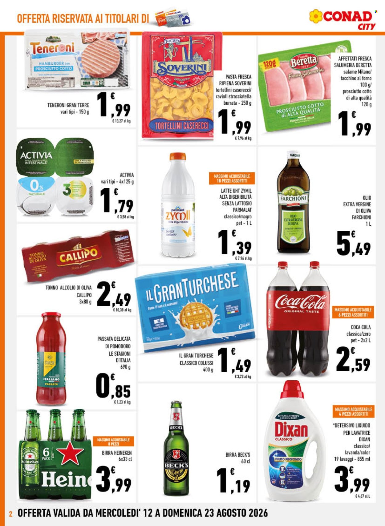 Volantino Conad - 12/8/2026 - 23/8/2026. Pagina 2