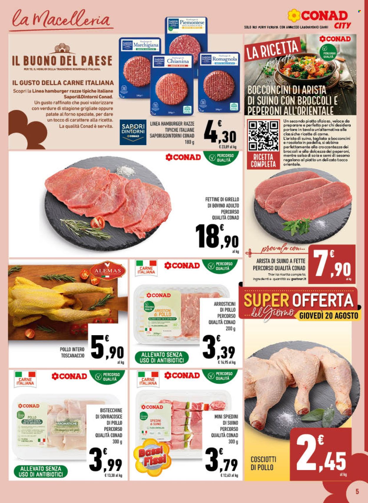 Volantino Conad - 12/8/2026 - 23/8/2026. Pagina 5