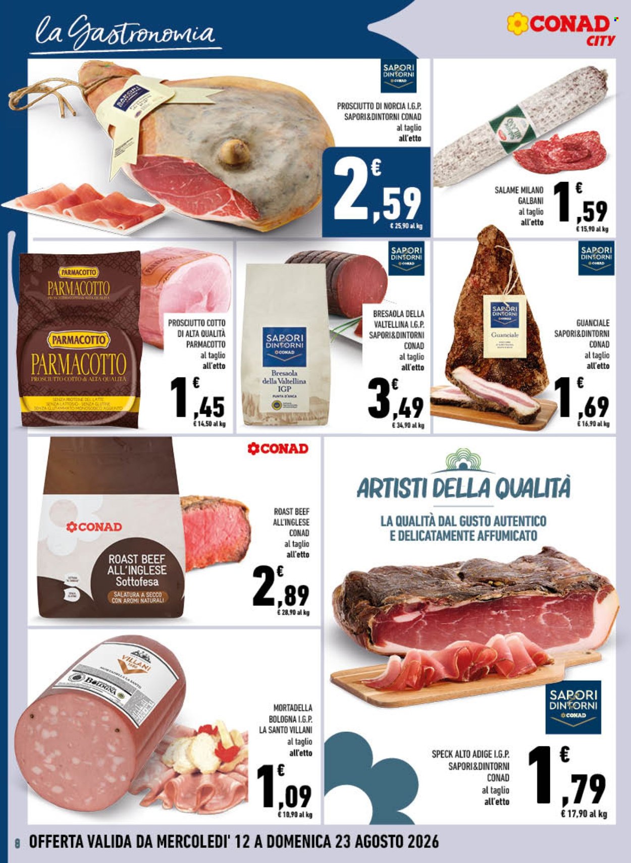 Volantino Conad - 12/8/2026 - 23/8/2026. Pagina 8