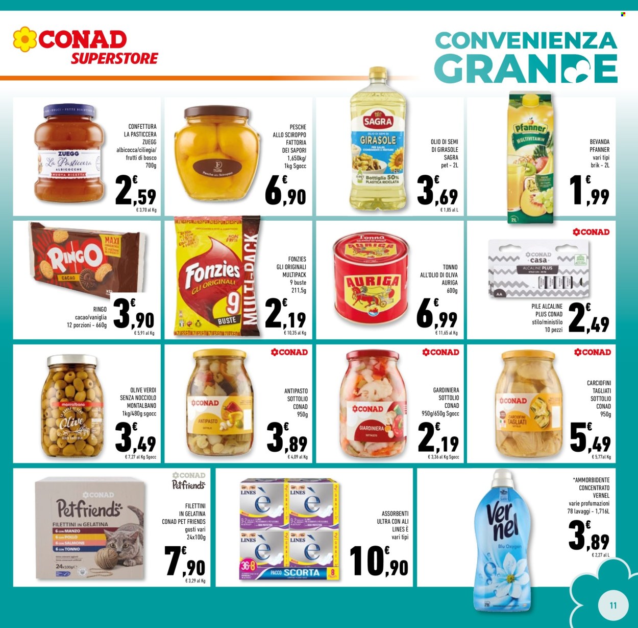 Volantino Conad Superstore - 10/8/2026 - 25/8/2026. Pagina 11