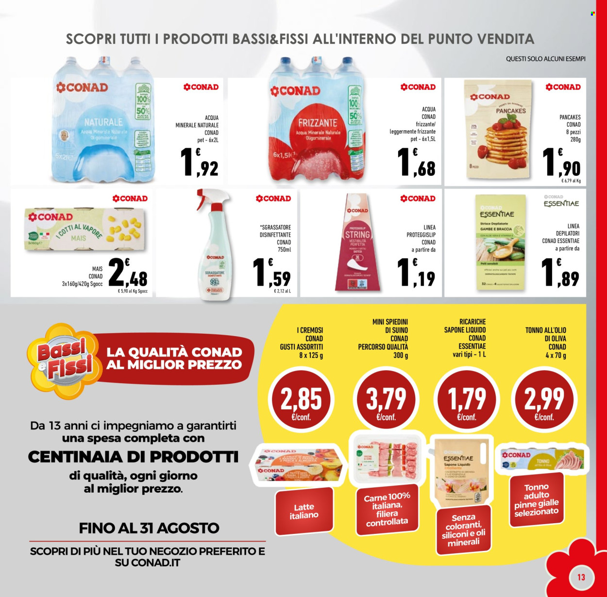 Volantino Conad Superstore - 10/8/2026 - 25/8/2026. Pagina 13