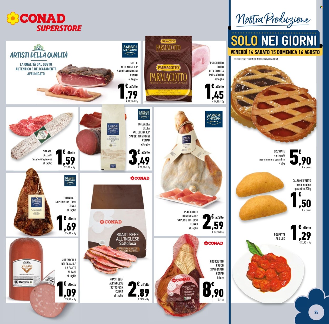 Volantino Conad Superstore - 10/8/2026 - 25/8/2026. Pagina 25