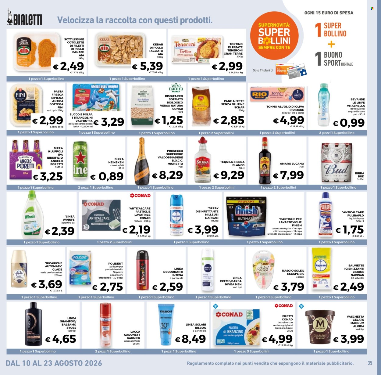 Volantino Conad Superstore - 10/8/2026 - 25/8/2026. Pagina 35