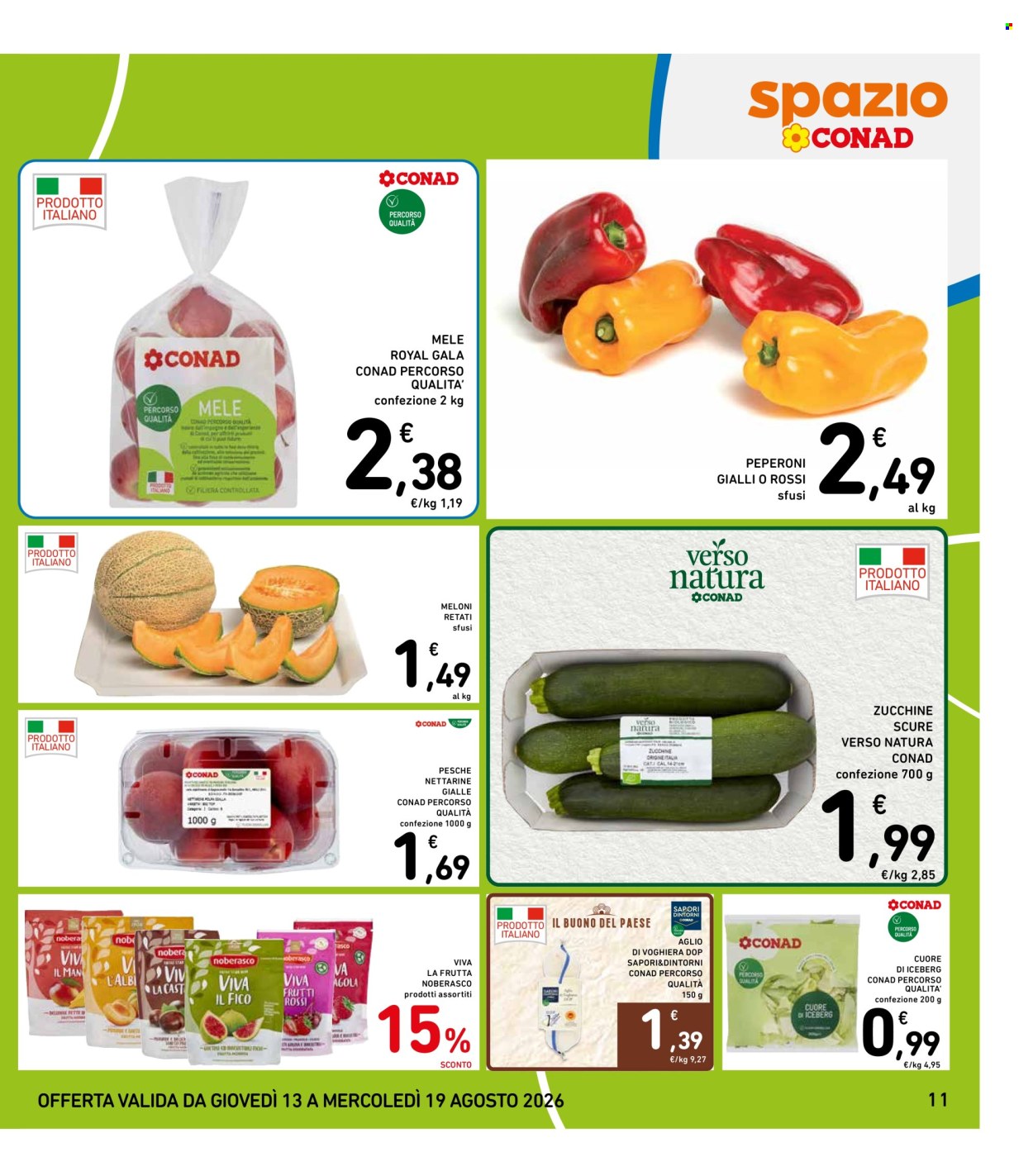 Volantino Spazio Conad - 13/8/2026 - 19/8/2026. Pagina 11