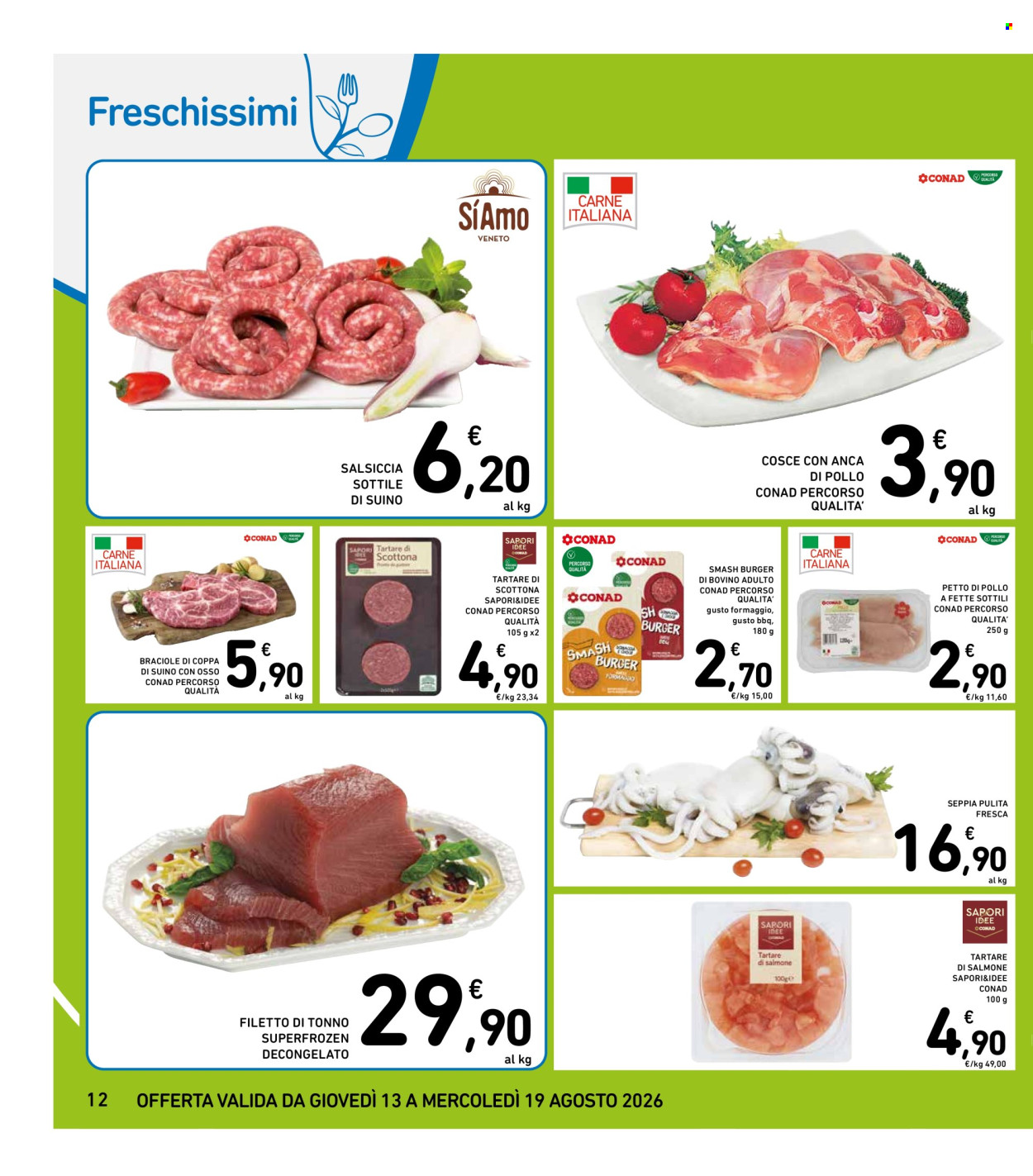Volantino Spazio Conad - 13/8/2026 - 19/8/2026. Pagina 12