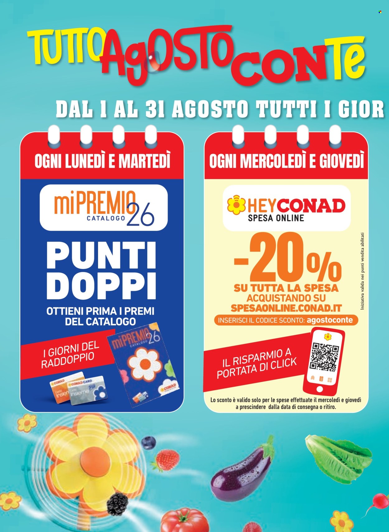 Volantino Conad - 12/8/2026 - 25/8/2026. Pagina 2