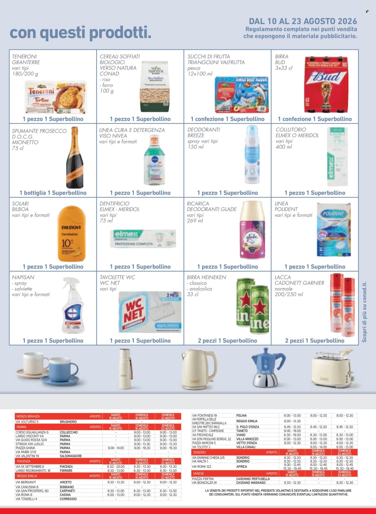 Volantino Conad - 12/8/2026 - 25/8/2026. Pagina 17