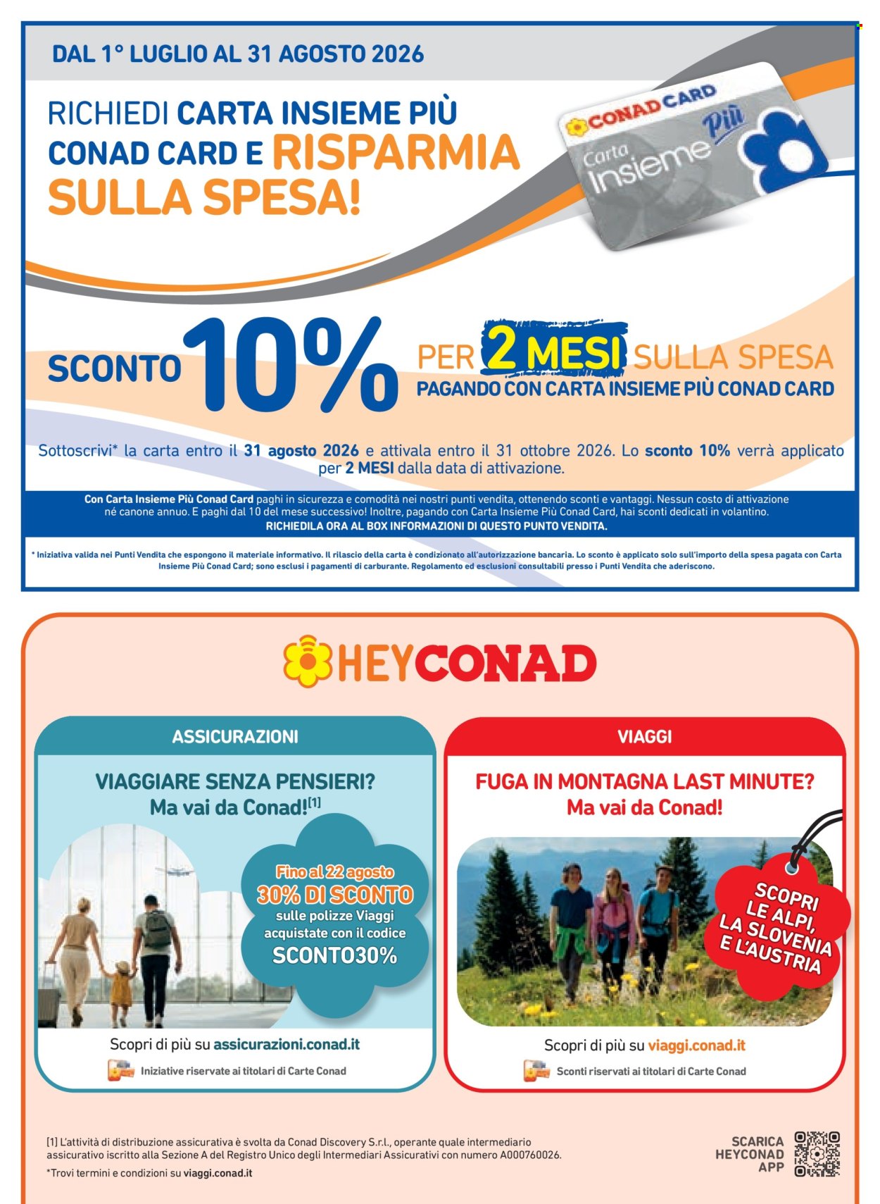 Volantino Conad - 12/8/2026 - 25/8/2026. Pagina 18