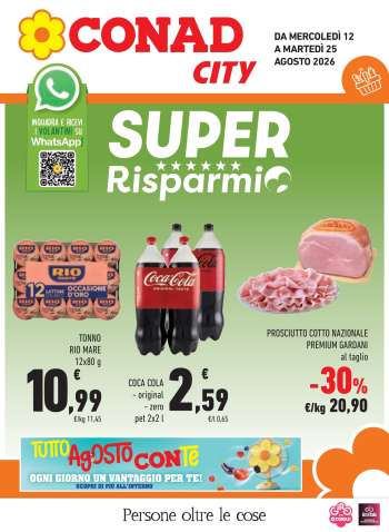 Volantino Conad - 12/8/2026 - 25/8/2026.