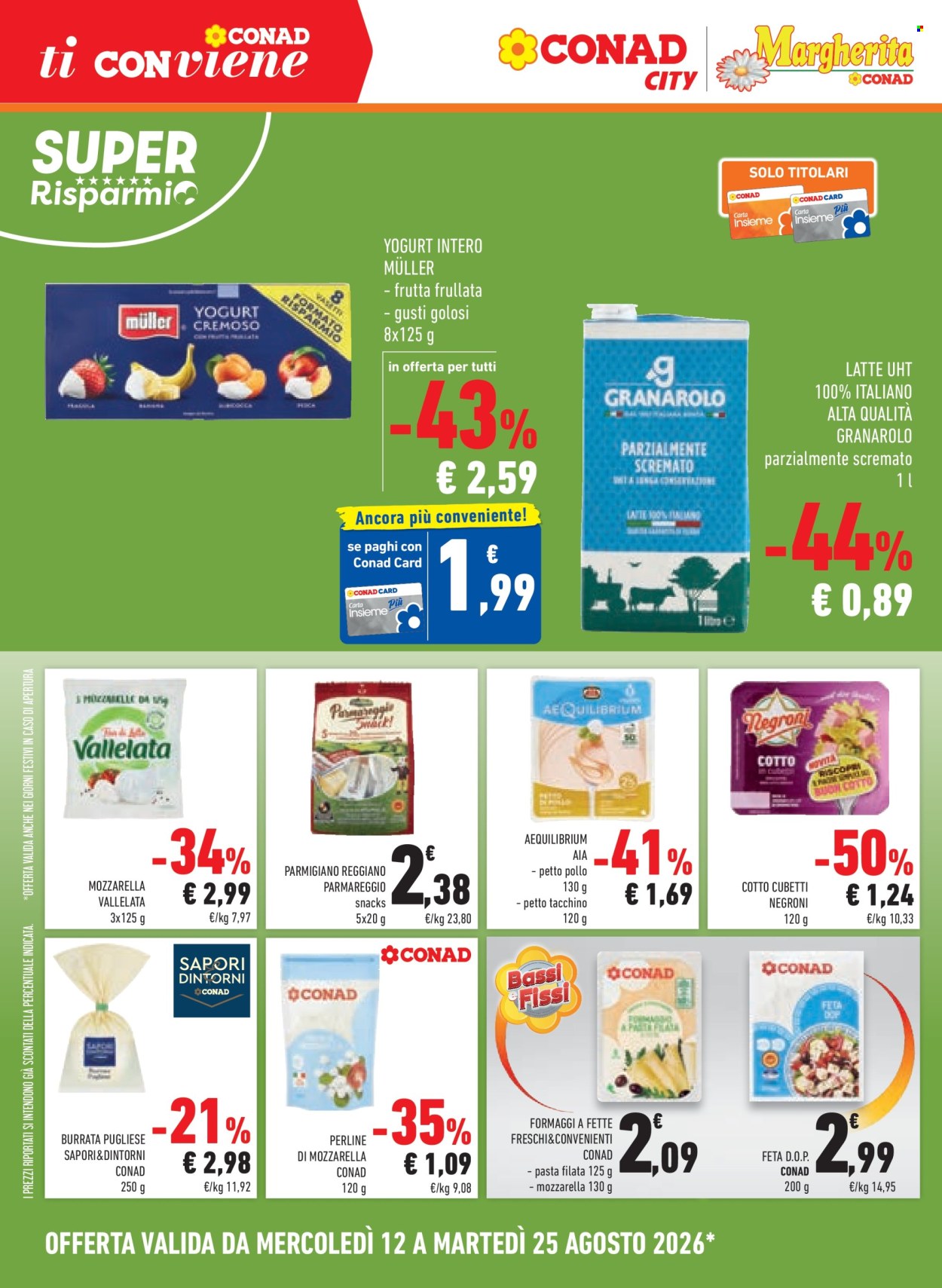 Volantino Conad - 12/8/2026 - 25/8/2026. Pagina 4