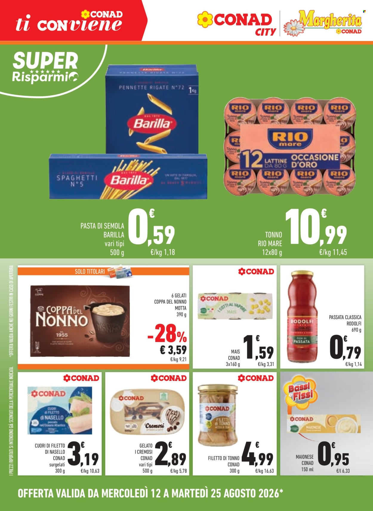 Volantino Conad - 12/8/2026 - 25/8/2026. Pagina 6