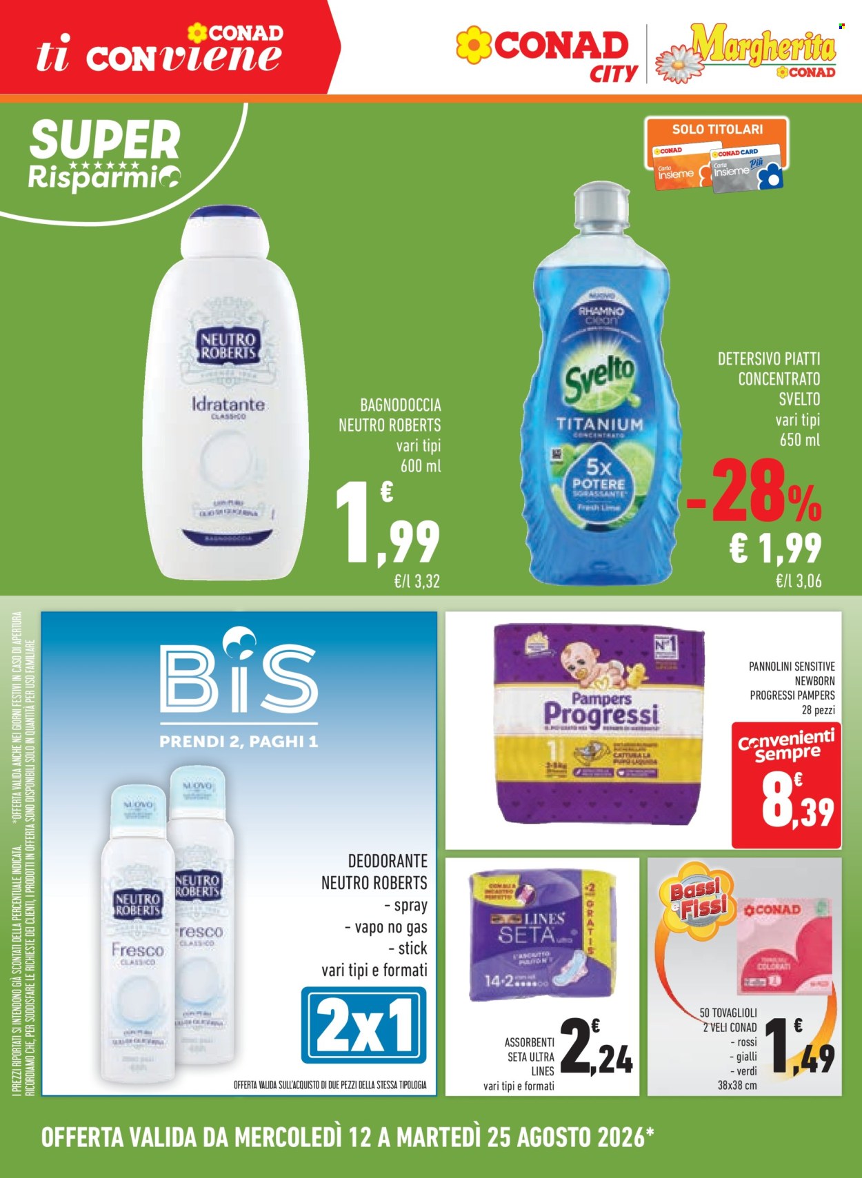 Volantino Conad - 12/8/2026 - 25/8/2026. Pagina 10