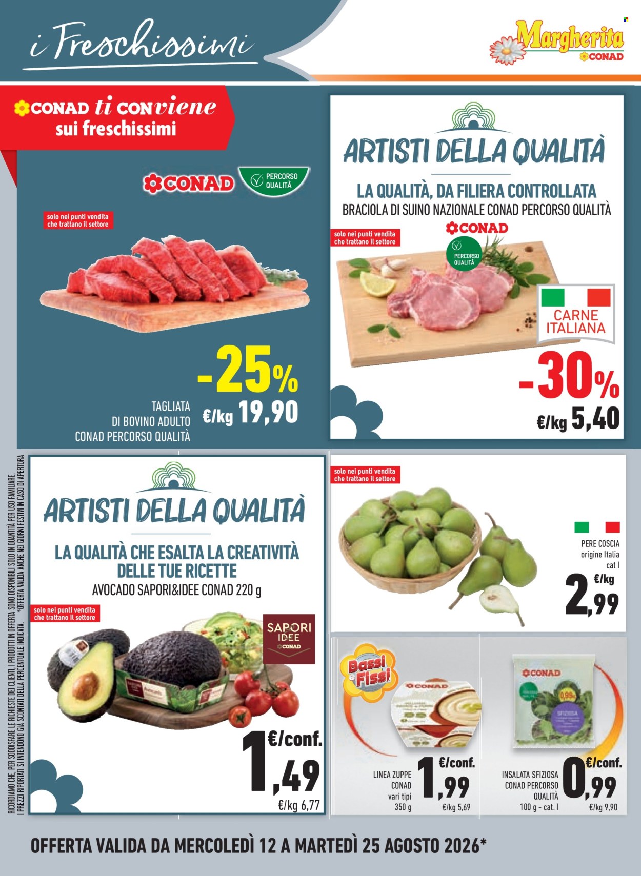 Volantino Margherita Conad - 12/8/2026 - 25/8/2026. Pagina 14