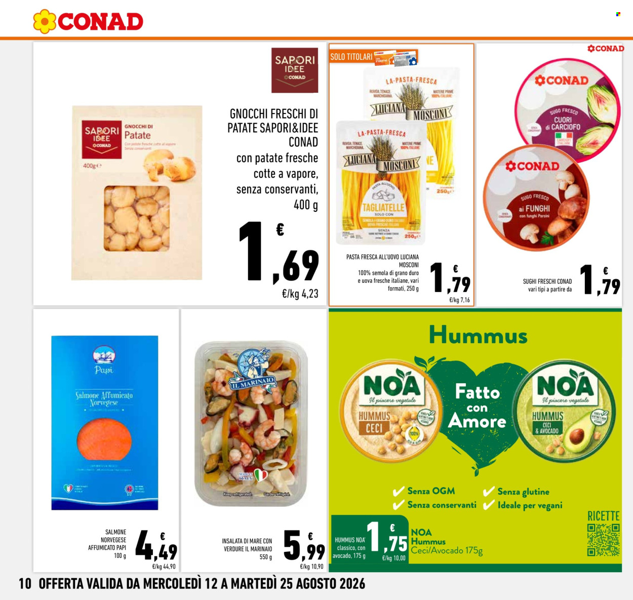 Volantino Conad - 12/8/2026 - 25/8/2026. Pagina 10