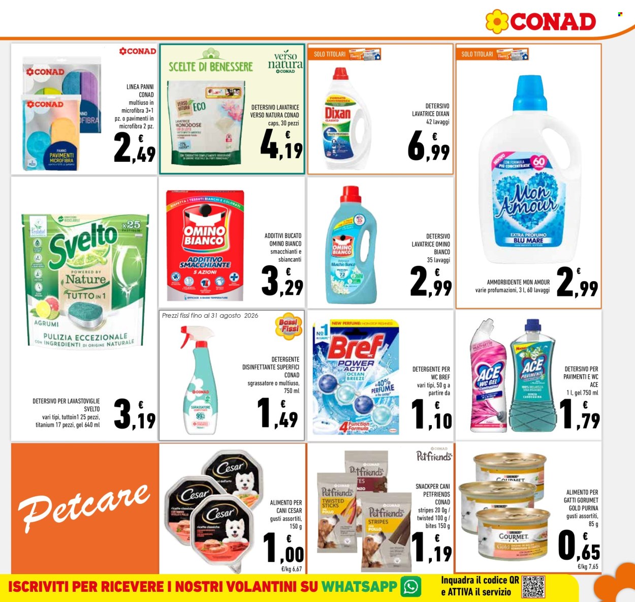 Volantino Conad - 12/8/2026 - 25/8/2026. Pagina 19