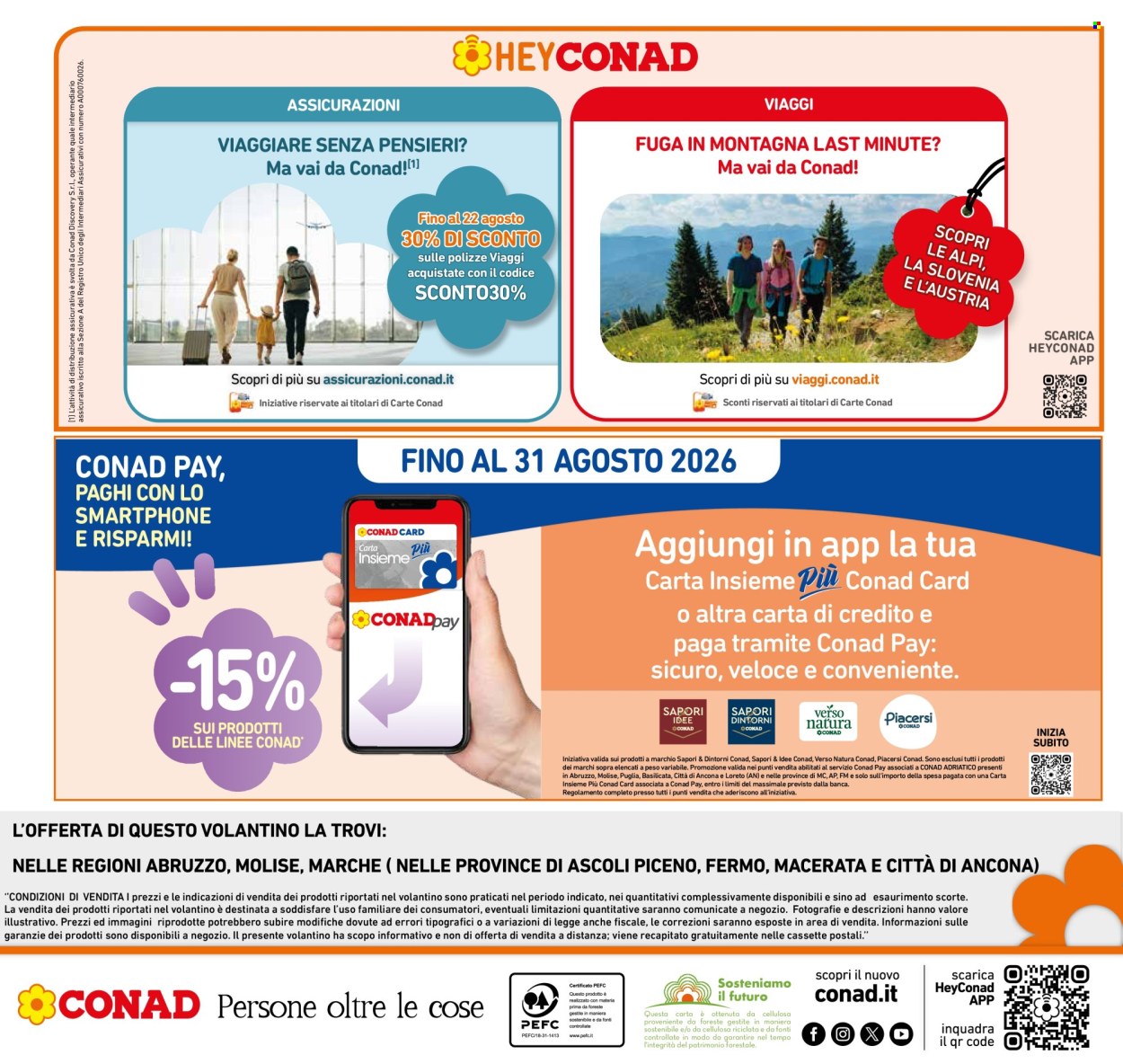 Volantino Conad - 12/8/2026 - 25/8/2026. Pagina 20