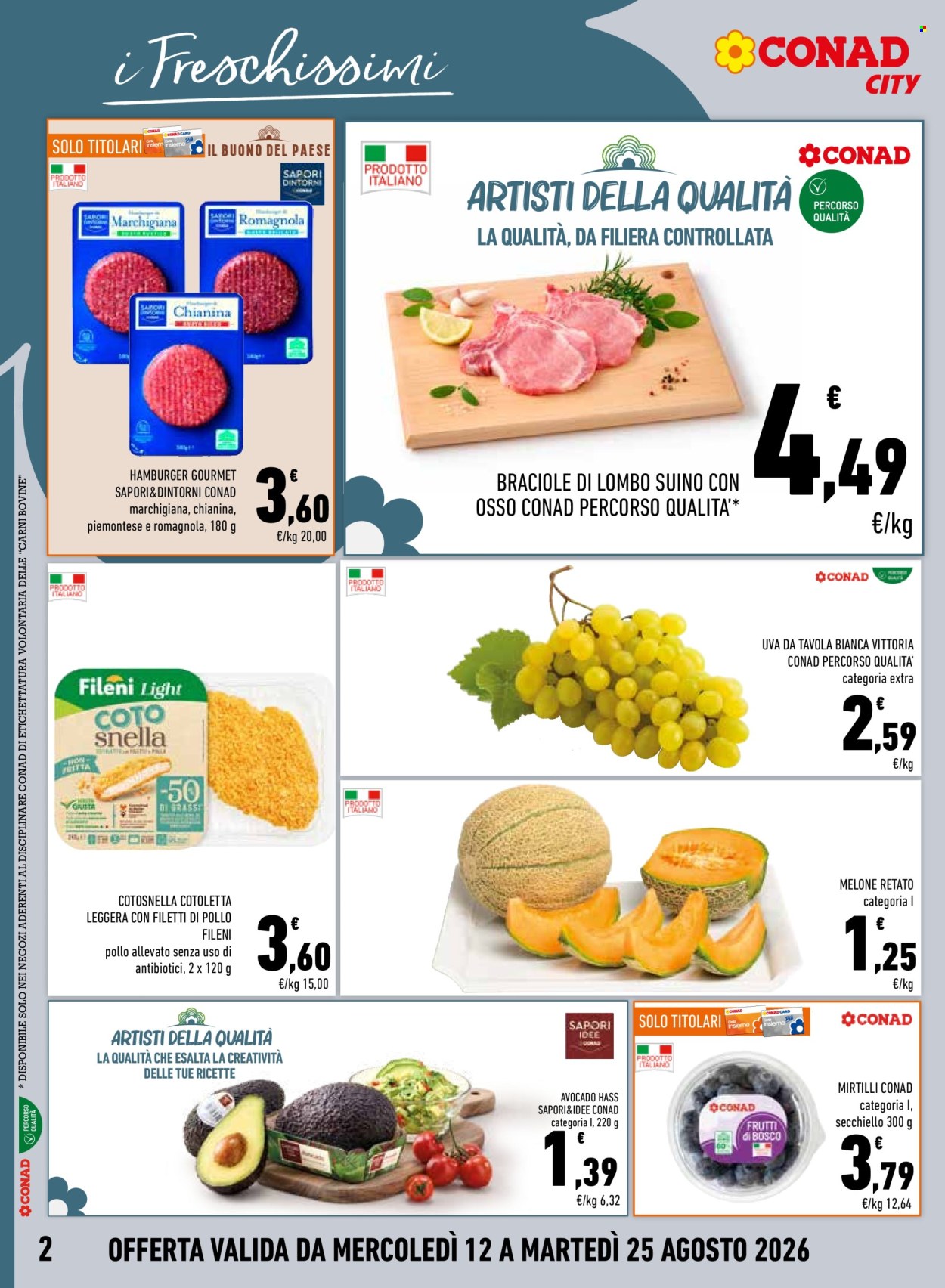 Volantino Conad City - 12/8/2026 - 25/8/2026. Pagina 2