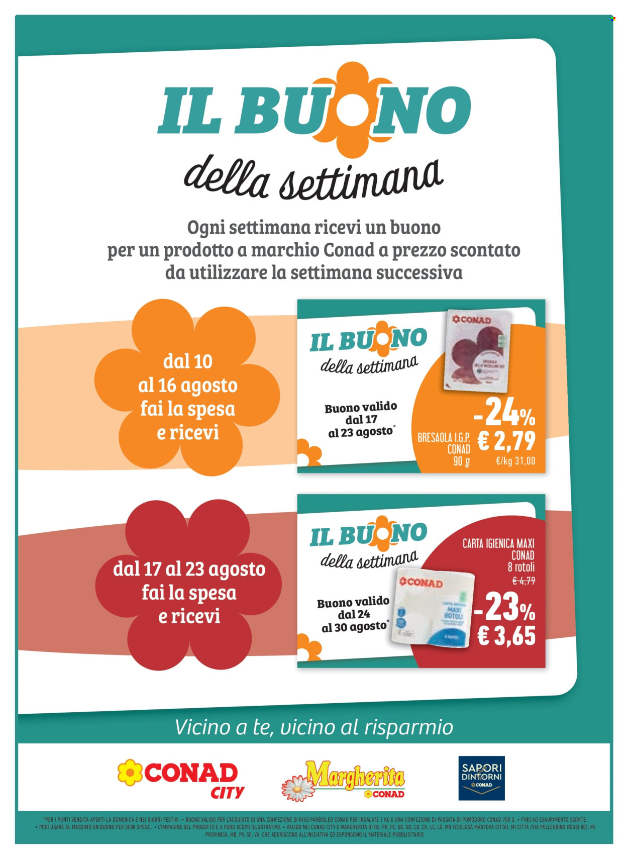 Volantino Conad City - 12/8/2026 - 25/8/2026. Pagina 19