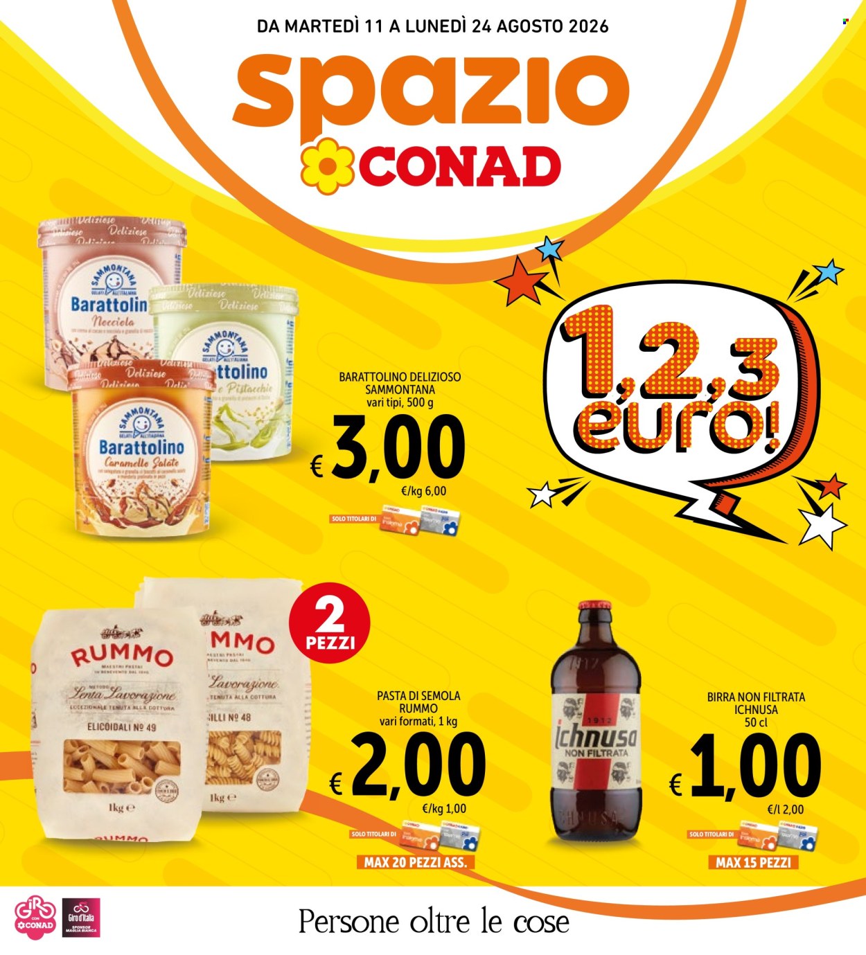 Volantino Conad - 11/8/2026 - 24/8/2026. Pagina 1