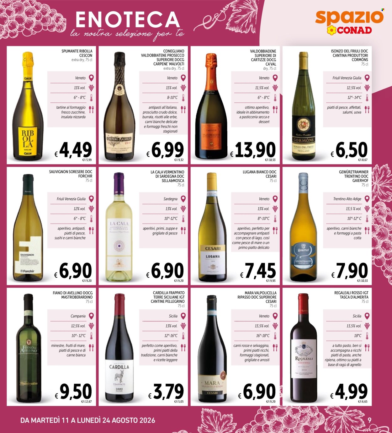 Volantino Conad - 11/8/2026 - 24/8/2026. Pagina 9