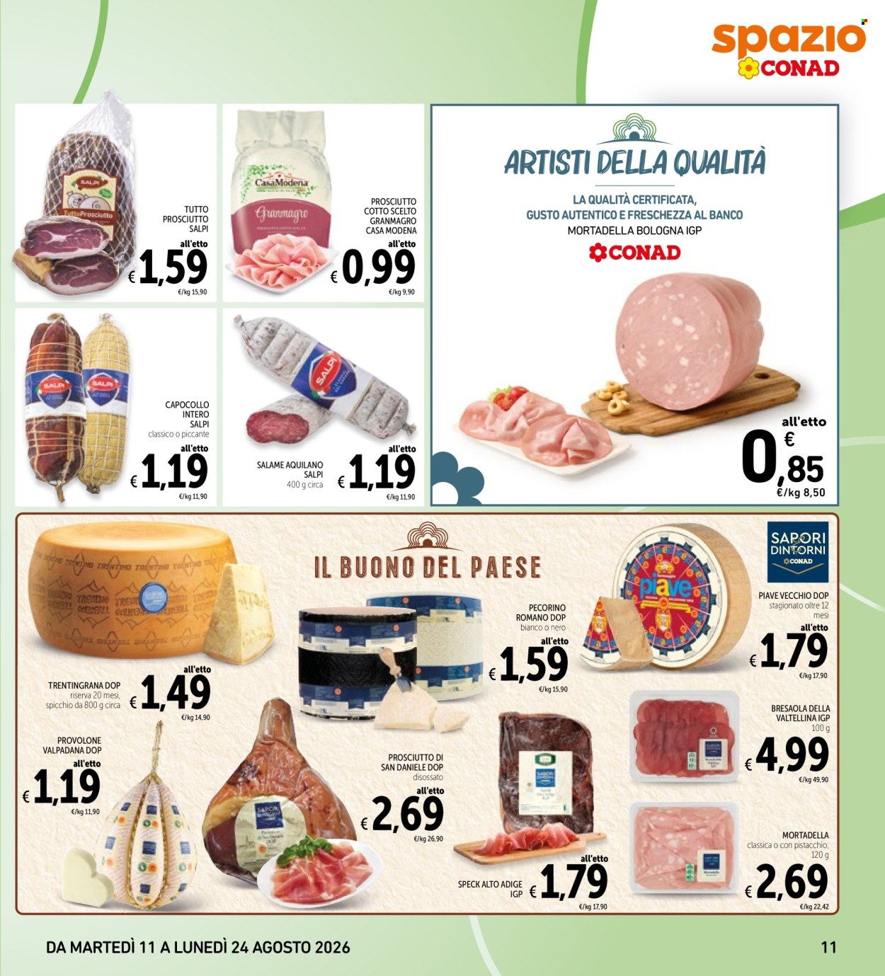 Volantino Conad - 11/8/2026 - 24/8/2026. Pagina 11