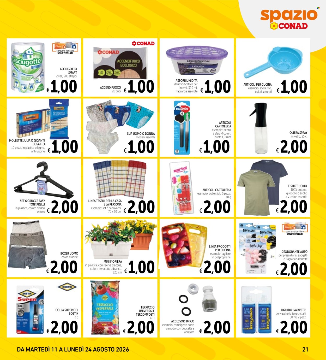 Volantino Conad - 11/8/2026 - 24/8/2026. Pagina 21