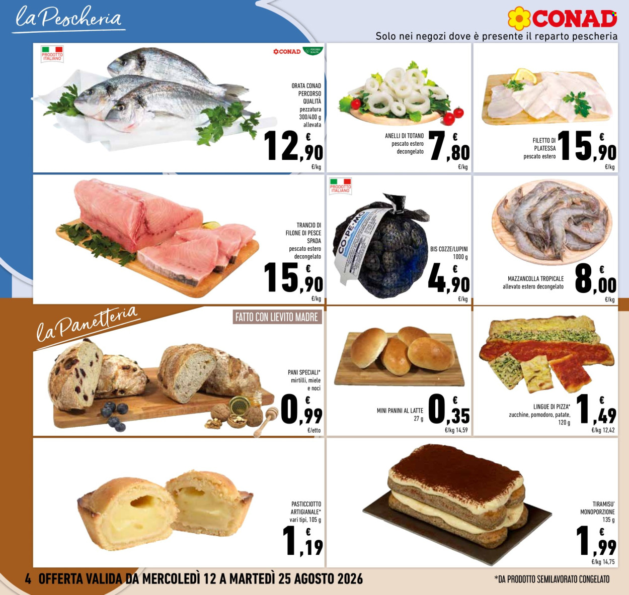 Volantino Conad - 12/8/2026 - 25/8/2026. Pagina 4
