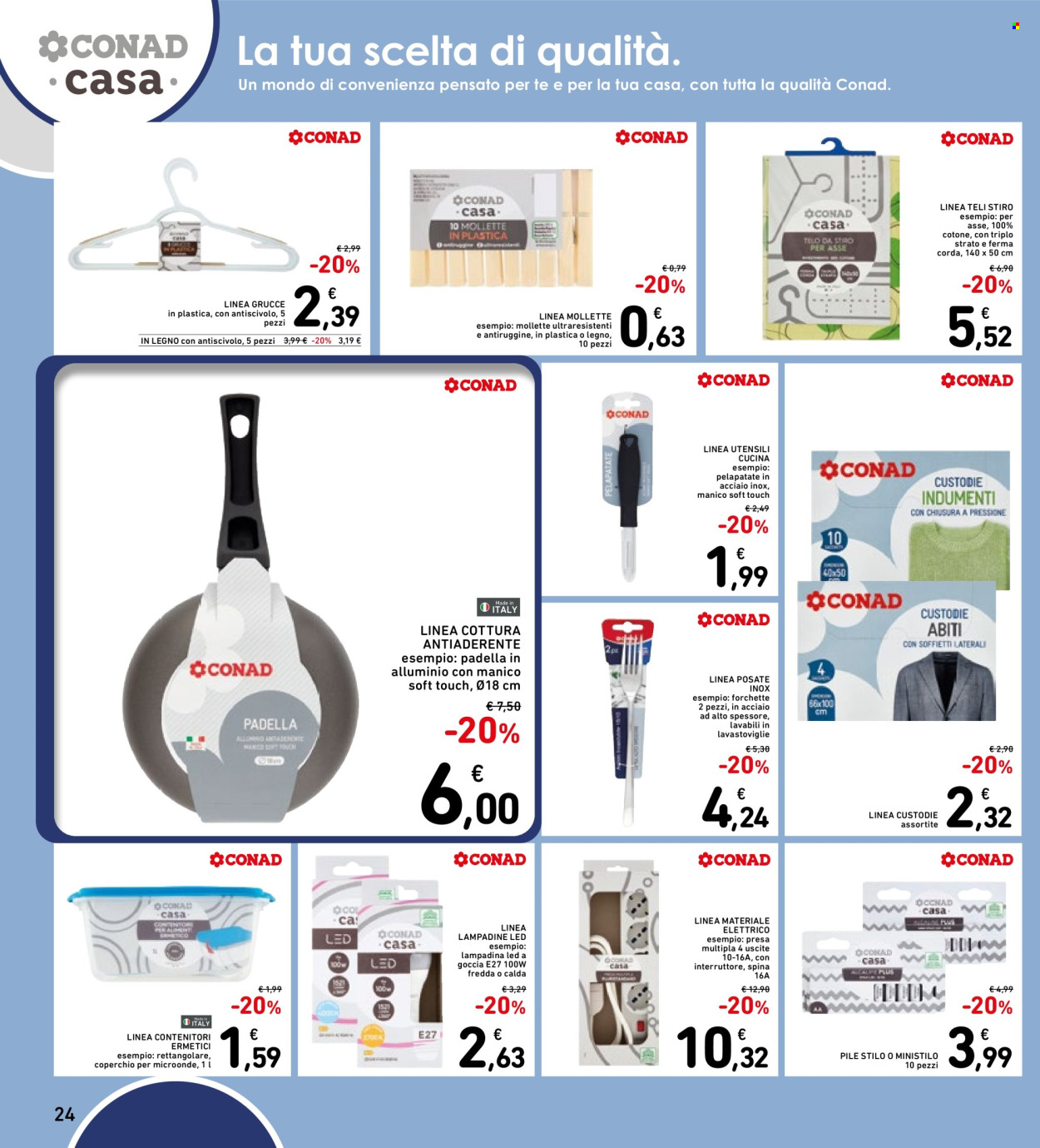 Volantino Conad - 11/8/2026 - 24/8/2026. Pagina 24