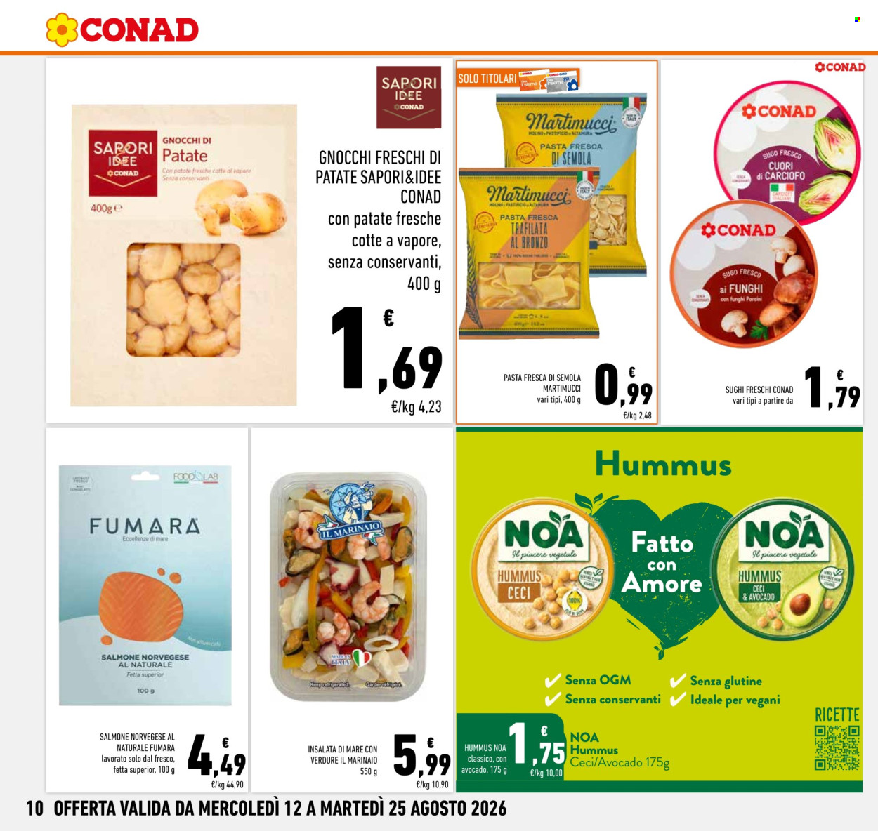 Volantino Conad - 12/8/2026 - 25/8/2026. Pagina 10