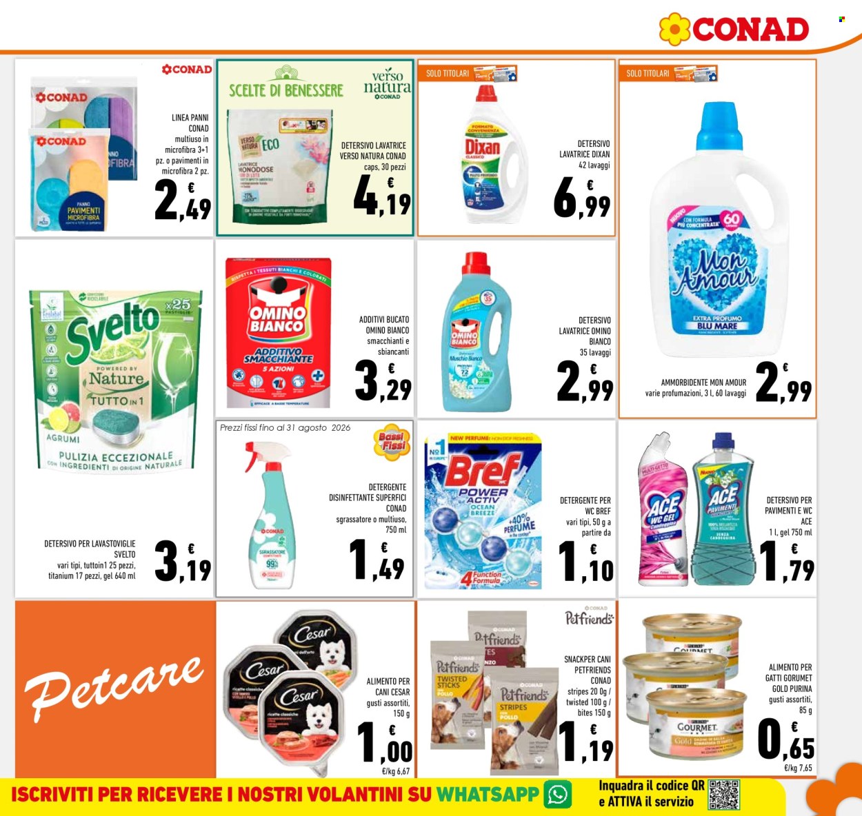 Volantino Conad - 12/8/2026 - 25/8/2026. Pagina 19