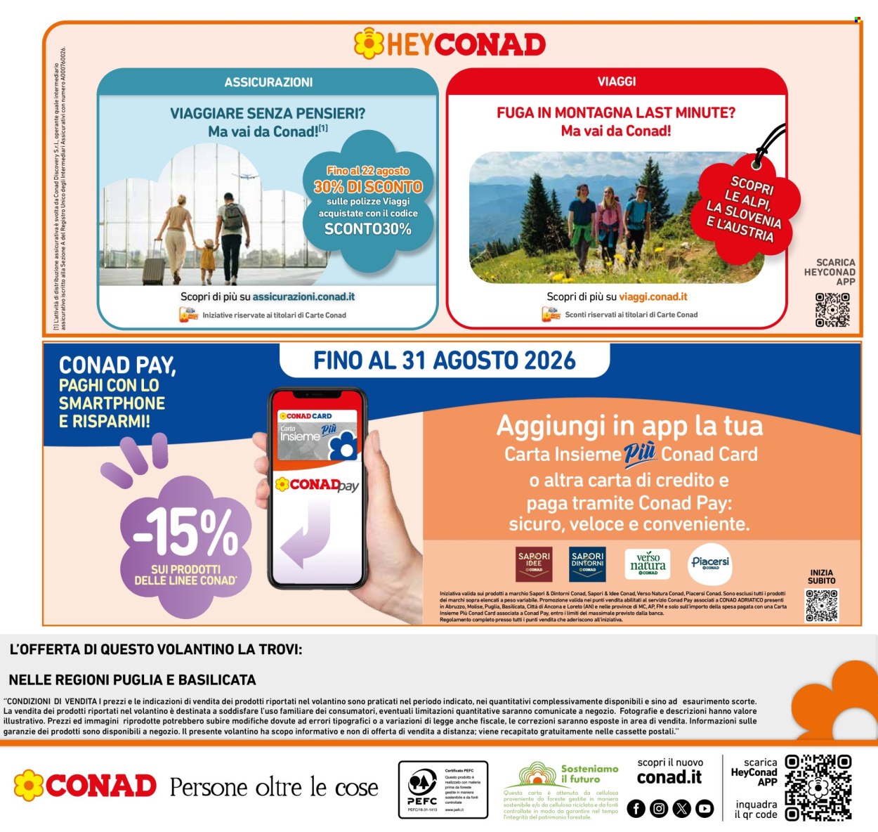 Volantino Conad - 12/8/2026 - 25/8/2026. Pagina 20