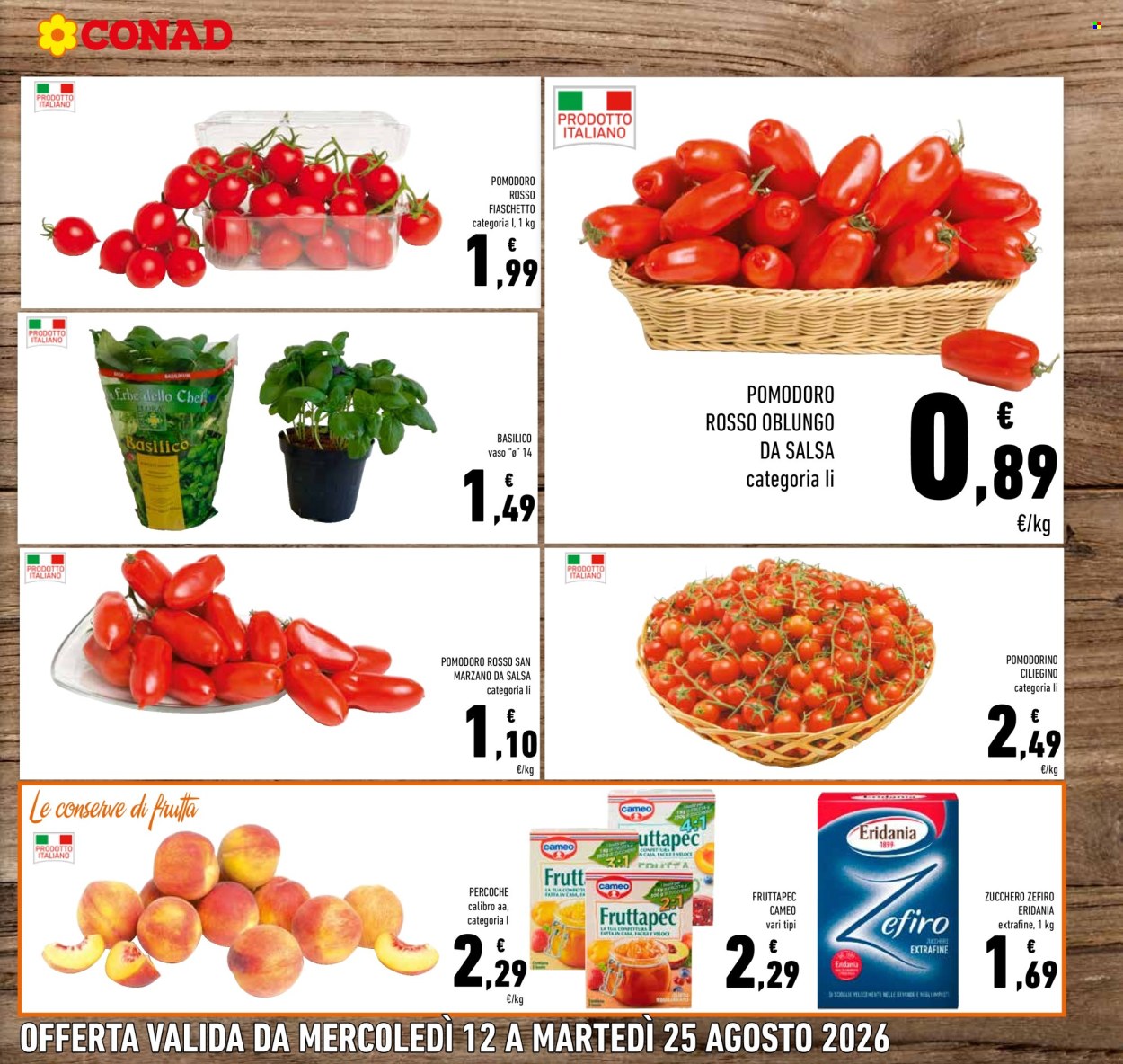 Volantino Conad - 12/8/2026 - 25/8/2026. Pagina 23