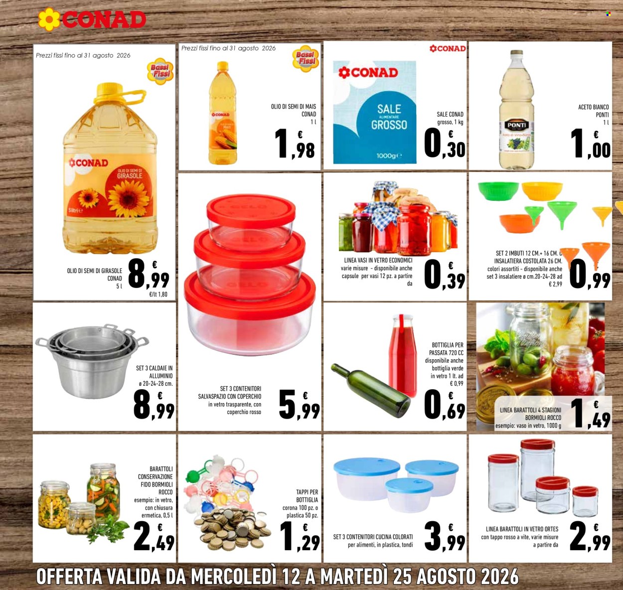 Volantino Conad - 12/8/2026 - 25/8/2026. Pagina 24