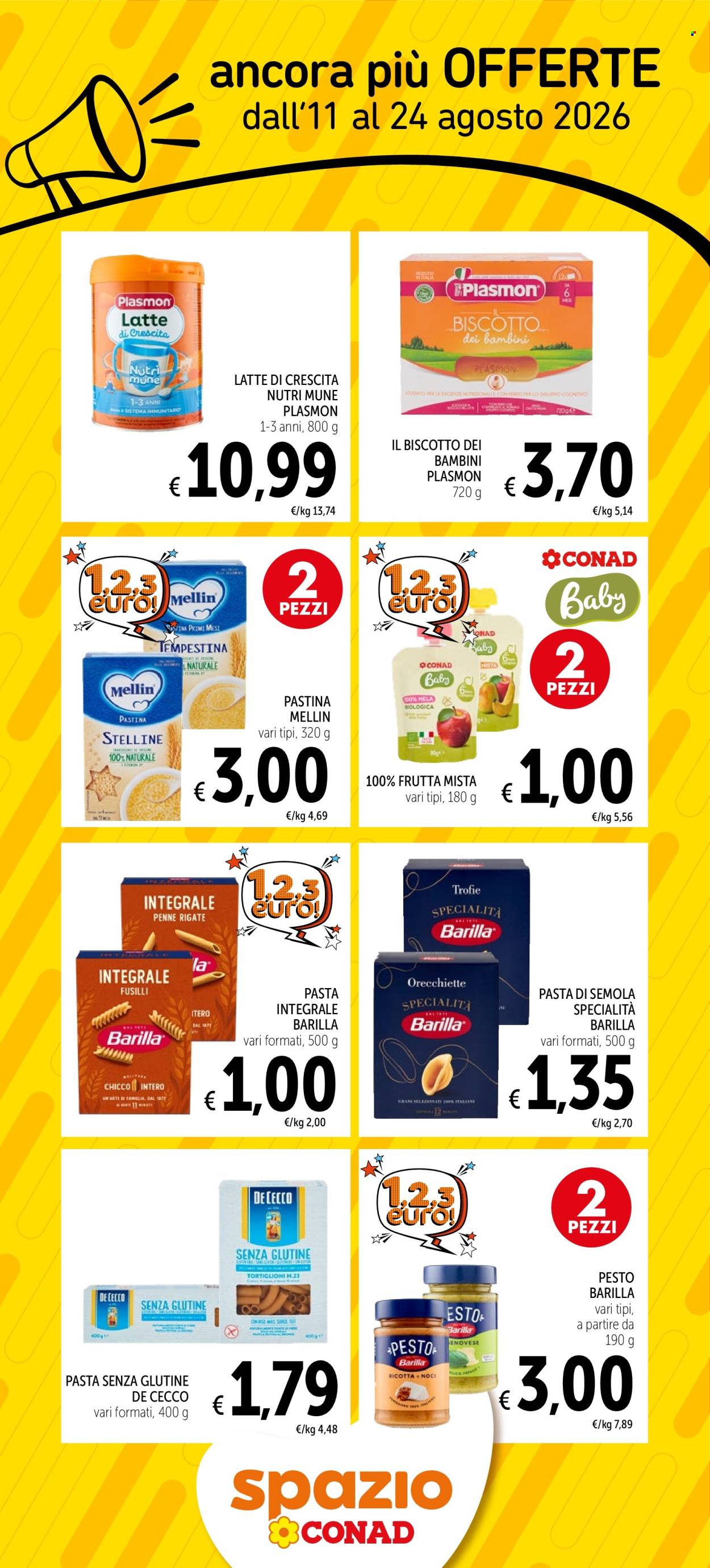 Volantino Conad - 11/8/2026 - 24/8/2026. Pagina 1