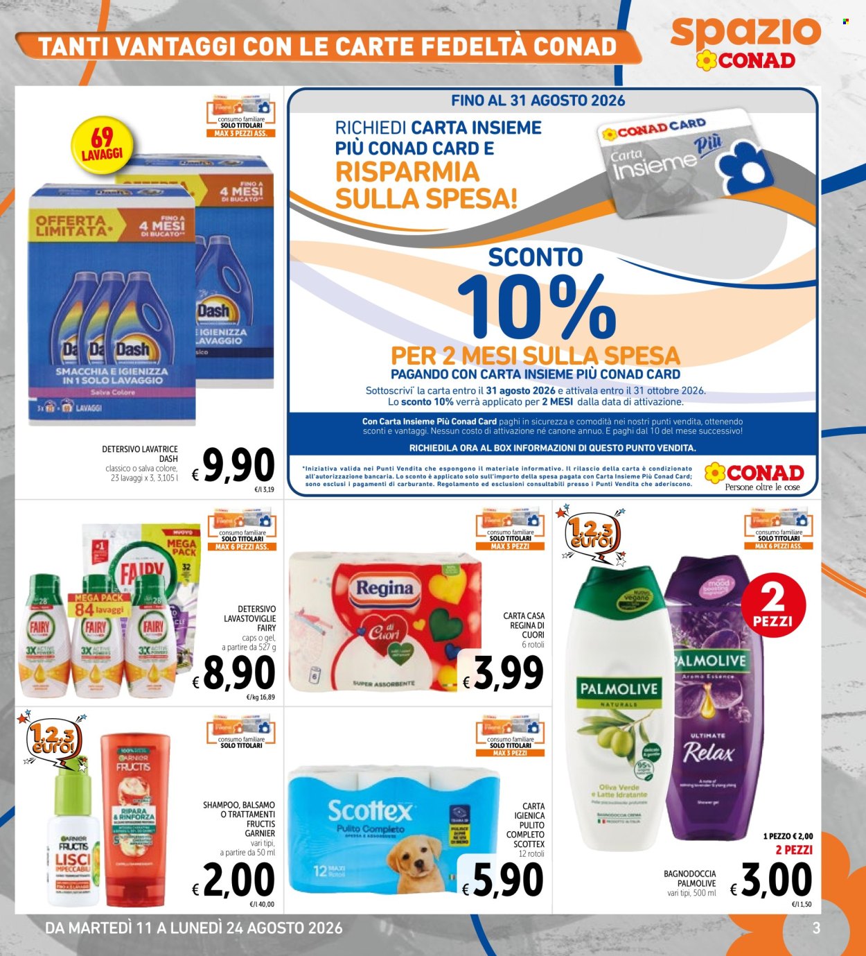 Volantino Spazio Conad - 11/8/2026 - 24/8/2026. Pagina 3
