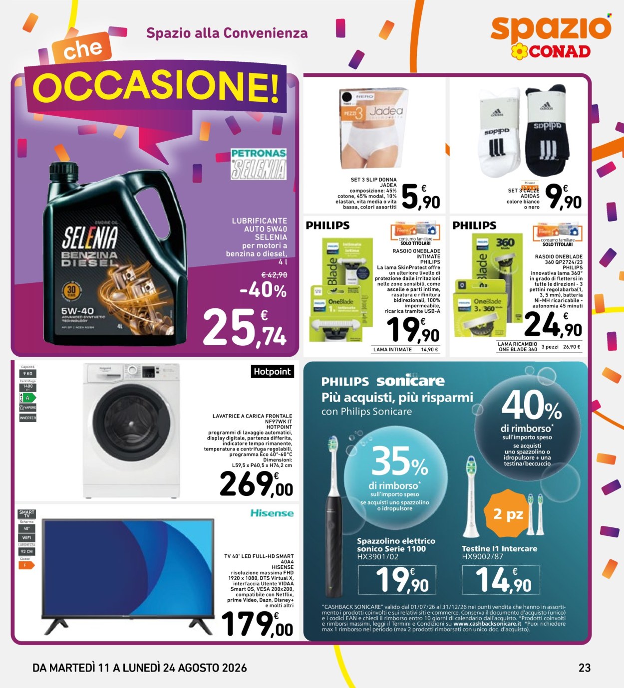 Volantino Spazio Conad - 11/8/2026 - 24/8/2026. Pagina 23