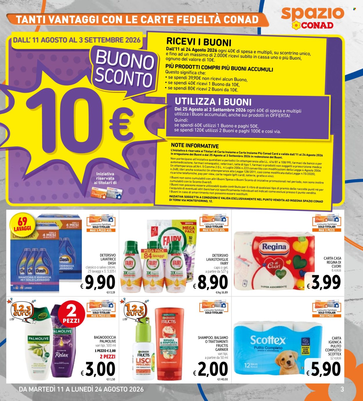 Volantino Spazio Conad - 11/8/2026 - 24/8/2026. Pagina 3