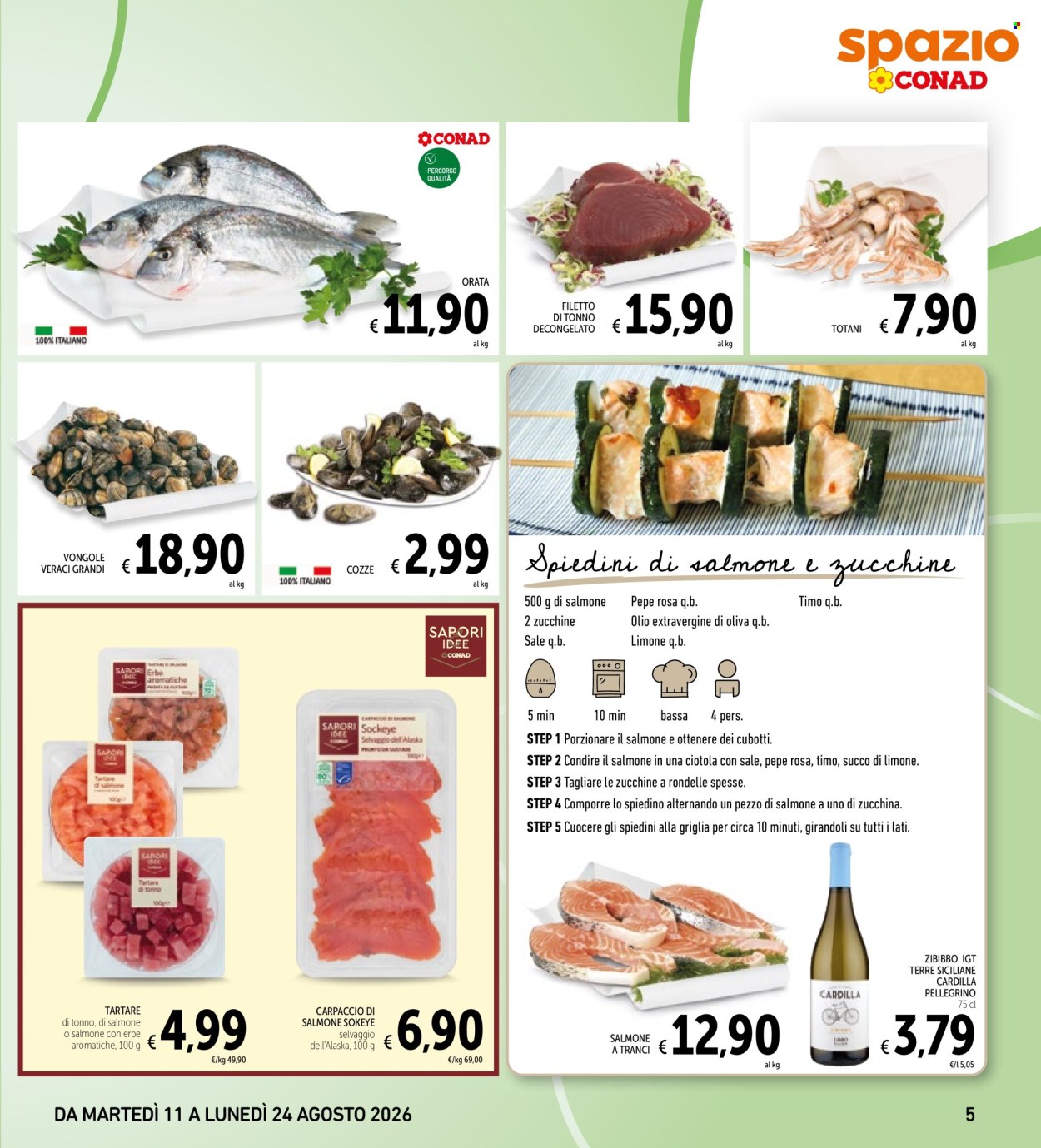 Volantino Spazio Conad - 11/8/2026 - 24/8/2026. Pagina 5