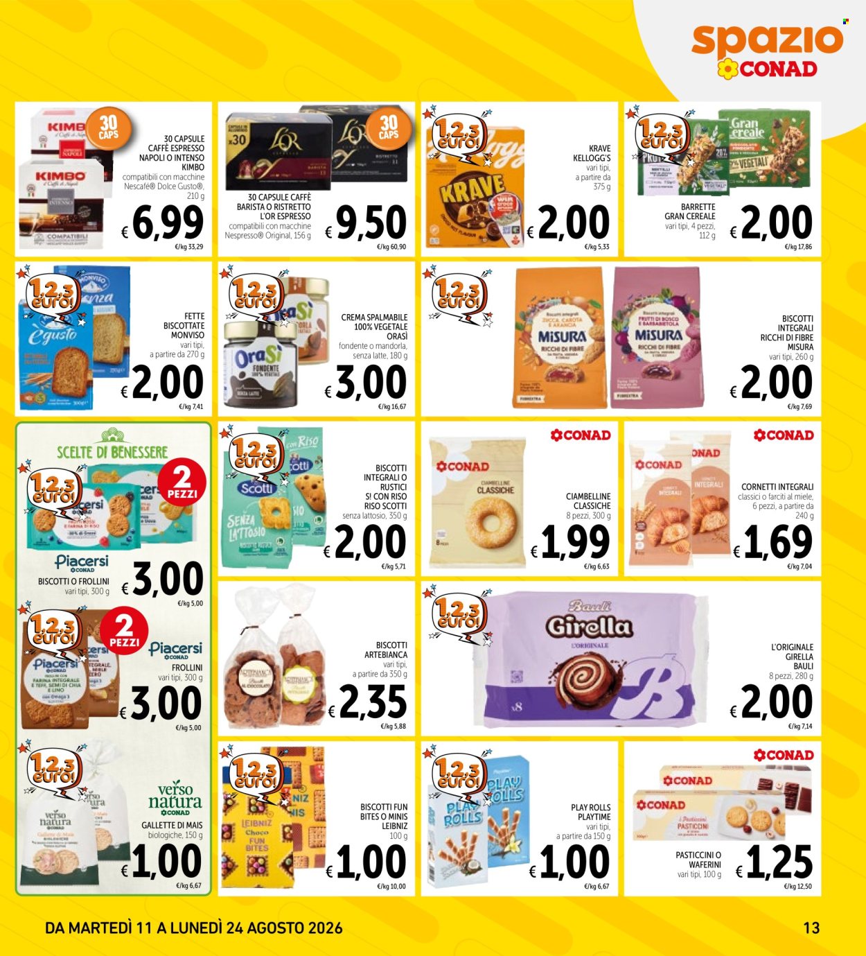 Volantino Spazio Conad - 11/8/2026 - 24/8/2026. Pagina 13