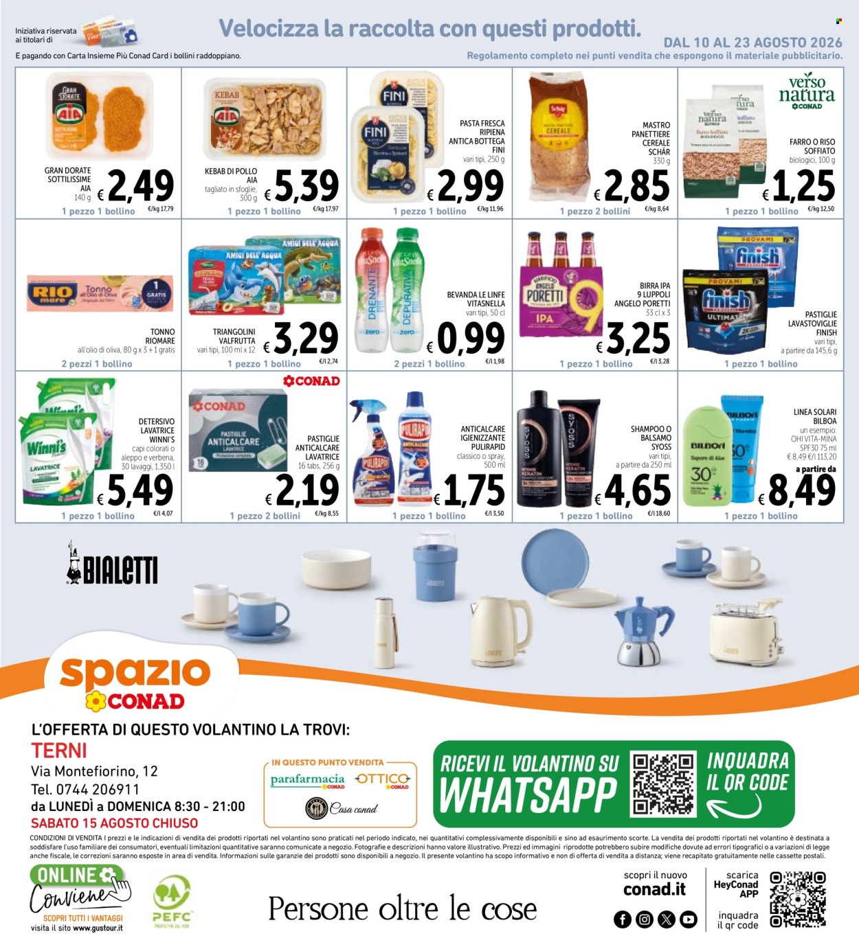 Volantino Spazio Conad - 11/8/2026 - 24/8/2026. Pagina 27