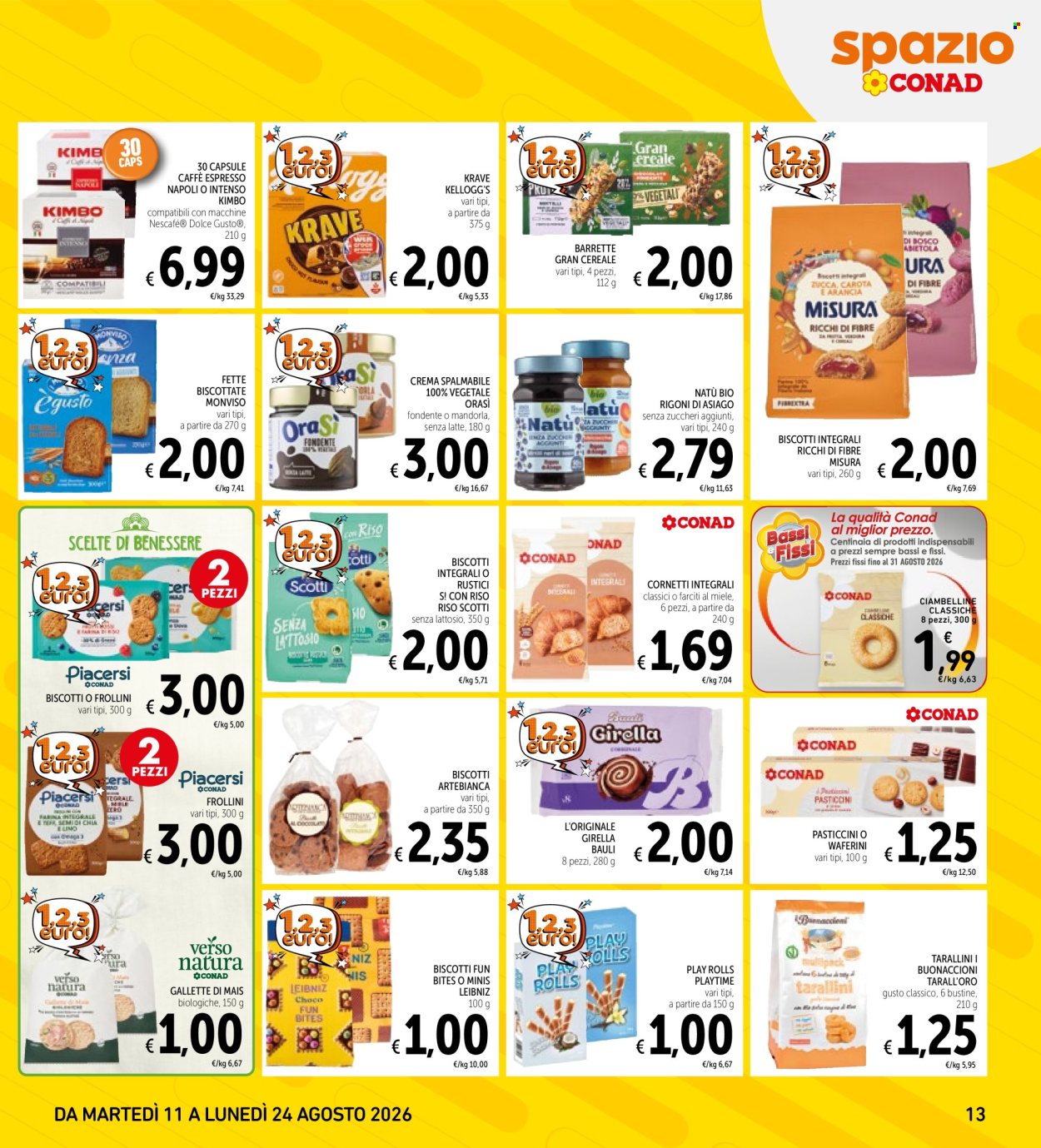 Volantino Spazio Conad - 11/8/2026 - 24/8/2026. Pagina 13