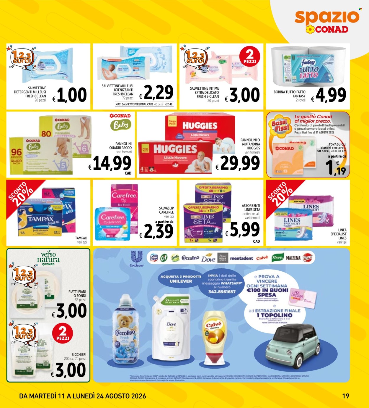 Volantino Spazio Conad - 11/8/2026 - 24/8/2026. Pagina 19