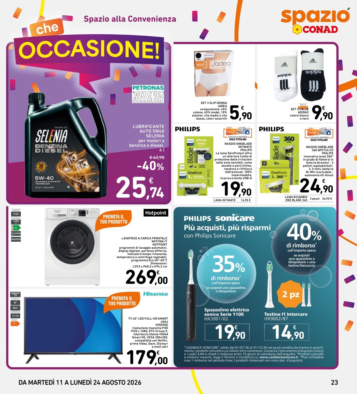 Volantino Spazio Conad - 11/8/2026 - 24/8/2026. Pagina 23
