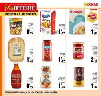 Volantino Conad - 12/8/2026 - 23/8/2026.