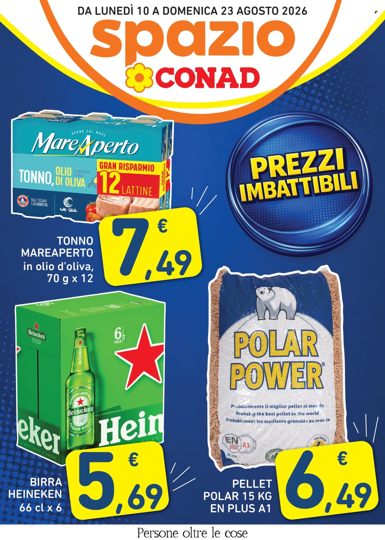 Volantino Spazio Conad - 10/8/2026 - 23/8/2026. Pagina 1