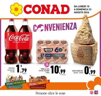 Volantino Conad - 10/8/2026 - 23/8/2026.