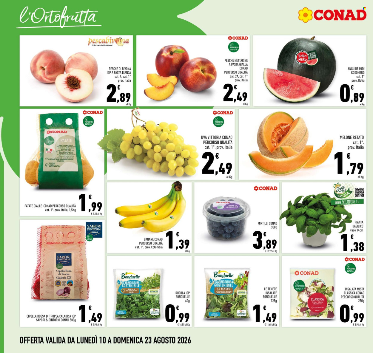 Volantino Conad - 10/8/2026 - 23/8/2026. Pagina 2