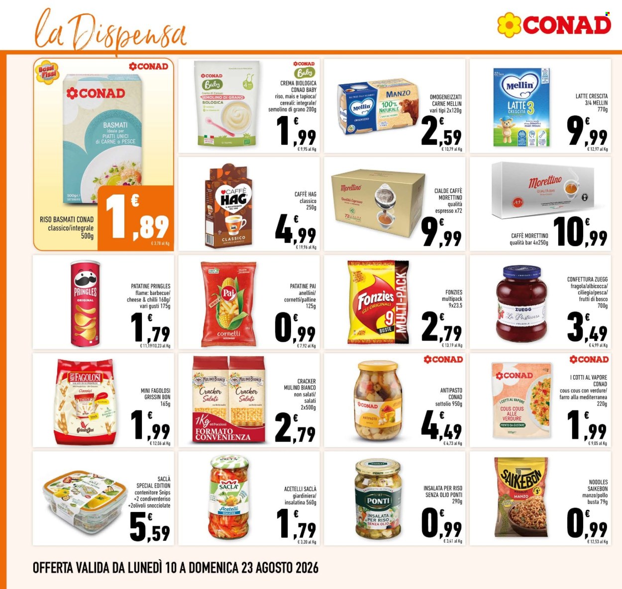 Volantino Conad - 10/8/2026 - 23/8/2026. Pagina 14